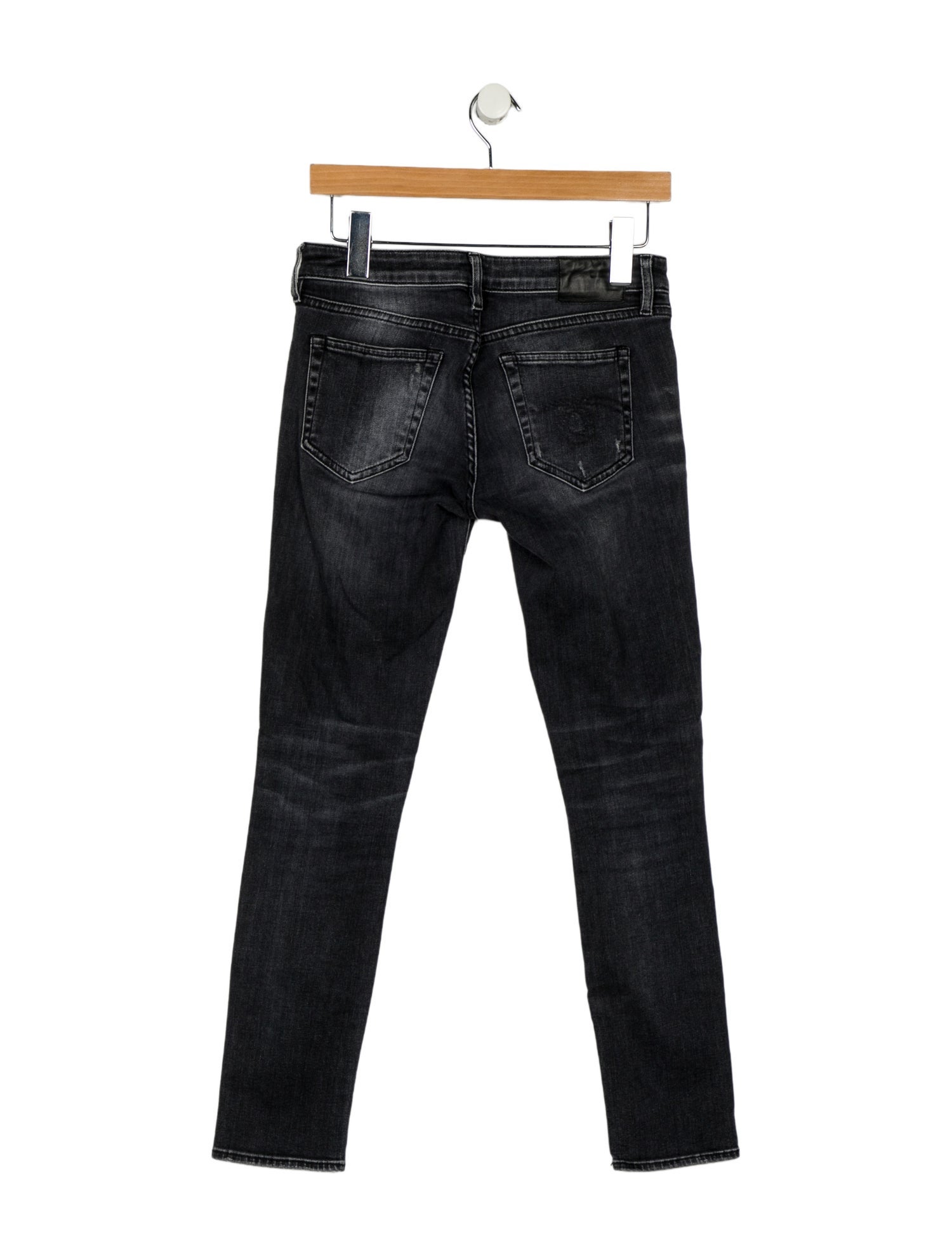 R13 Low-Rise Skinny Leg Jeans