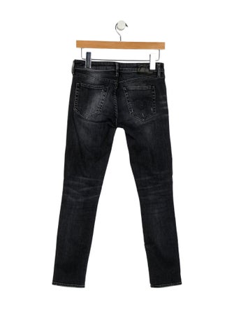 R13 Low-Rise Skinny Leg Jeans