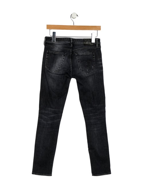 R13 Low-Rise Skinny Leg Jeans