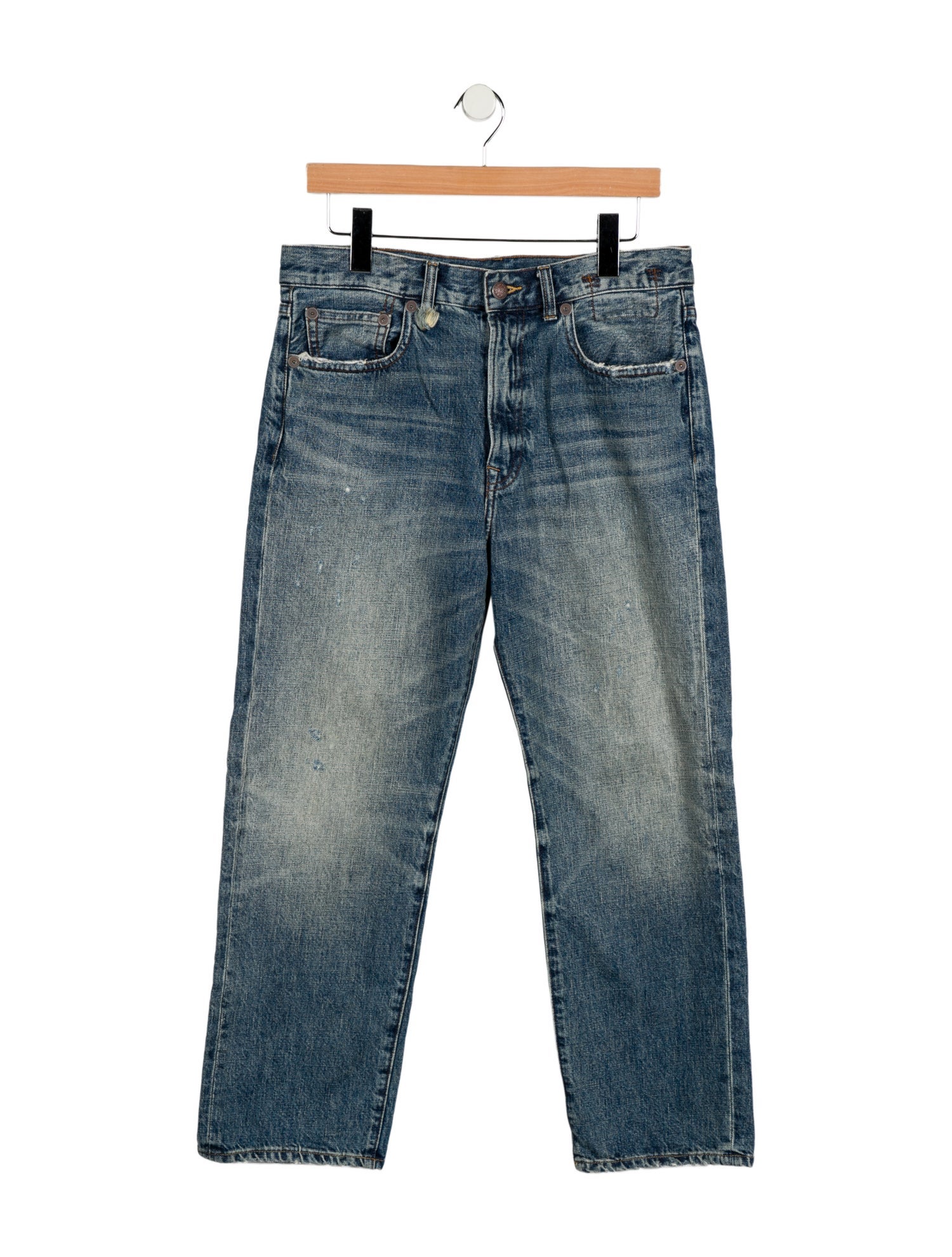 R13 Straight-Leg Jeans