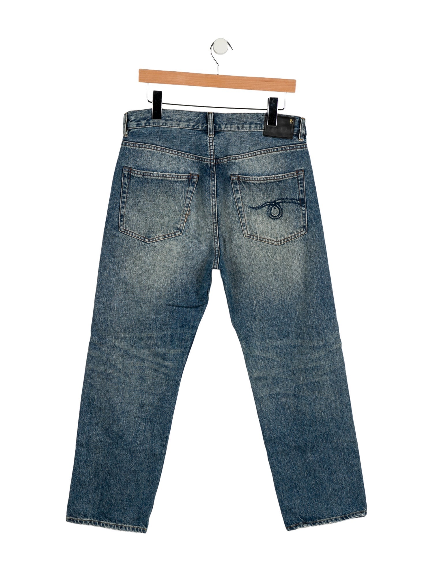R13 Straight-Leg Jeans