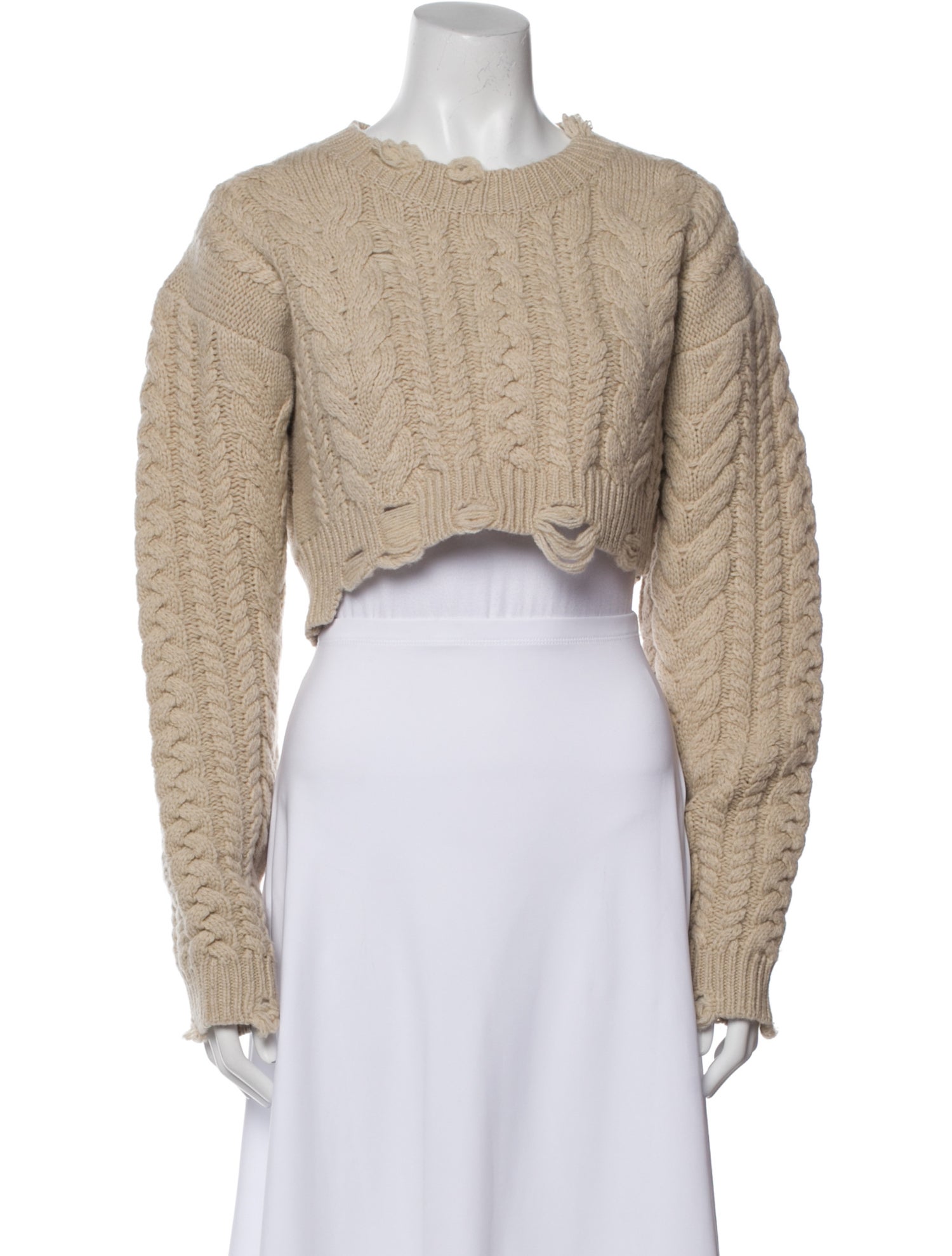 R13 Wool Crew Neck Sweater