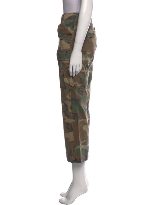 R13 Camouflage Print Straight Leg Pants