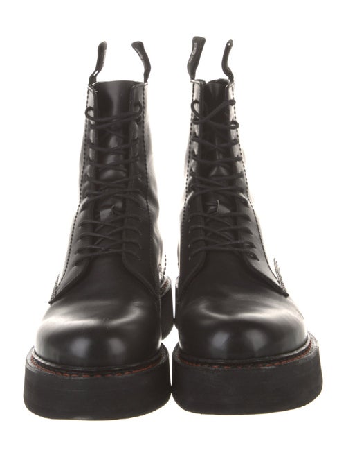 R13 Leather Combat Boots