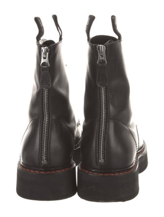 R13 Leather Combat Boots