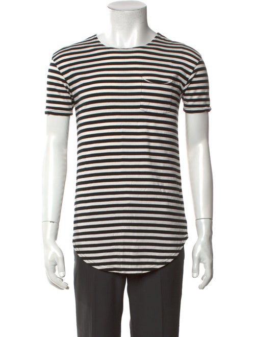 R13 Striped Crew Neck T-Shirt