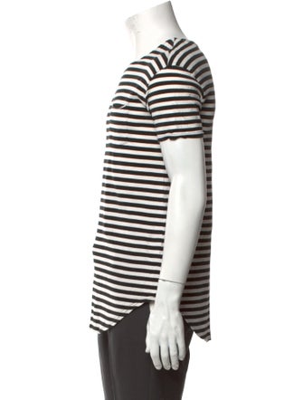 R13 Striped Crew Neck T-Shirt