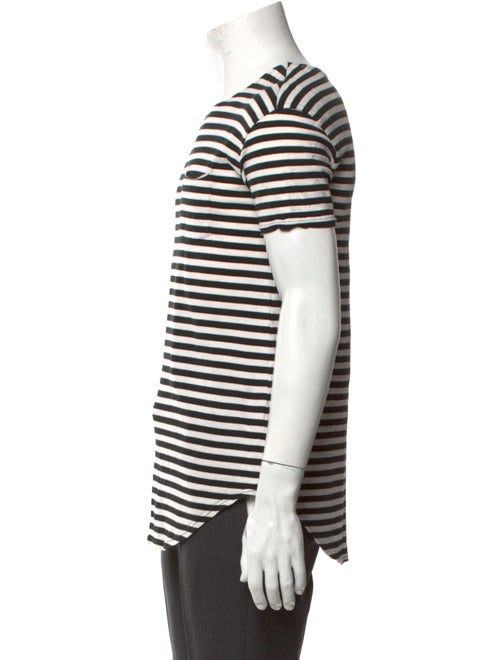 R13 Striped Crew Neck T-Shirt