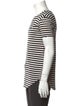 R13 Striped Crew Neck T-Shirt
