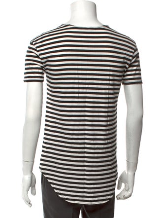 R13 Striped Crew Neck T-Shirt