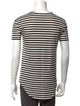 R13 Striped Crew Neck T-Shirt