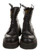 R13 Leather Combat Boots