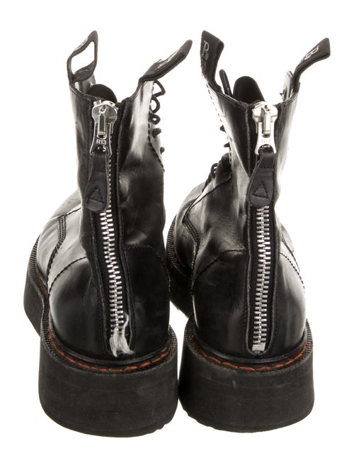 R13 Leather Combat Boots