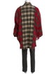 R13 Plaid Print Long Sleeve Shirt