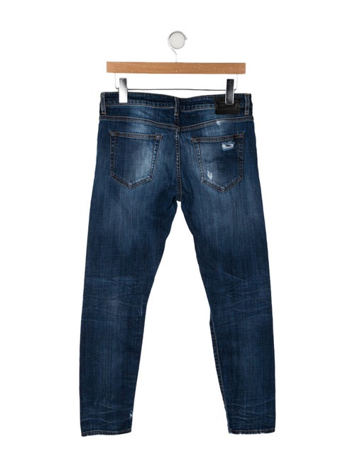 R13 High-Rise Straight Leg Jeans