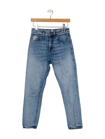 R13 Mid-Rise Skinny Leg Jeans