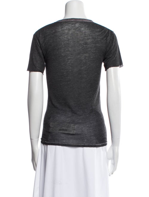 R13 Graphic Print Crew Neck T-Shirt