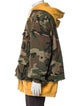 R13 Camouflage Print Utility Jacket