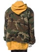 R13 Camouflage Print Utility Jacket