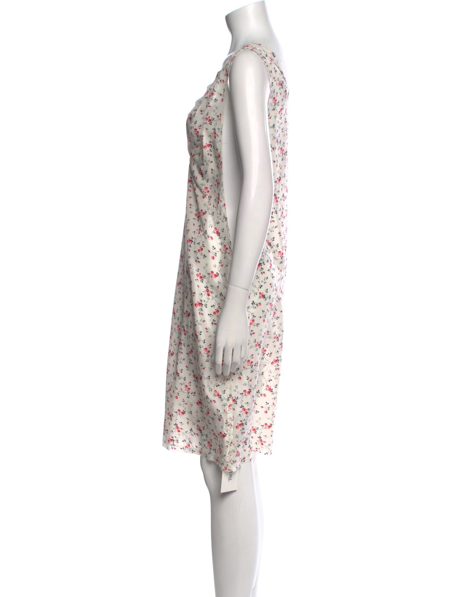 R13 Silk Knee-Length Dress