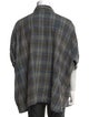 R13 Plaid Print Short Sleeve Shirt