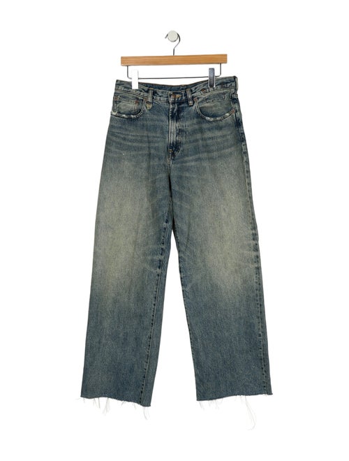 R13 High-Rise Wide Leg Jeans