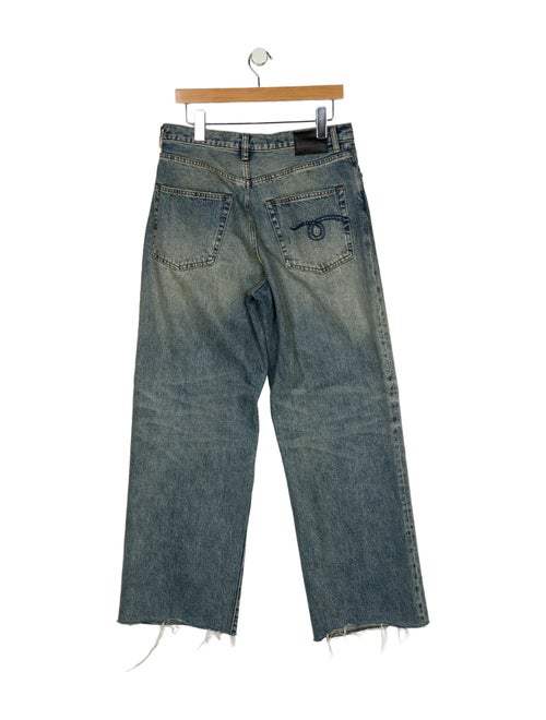 R13 High-Rise Wide Leg Jeans