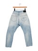 R13 High-Rise Straight Leg Jeans