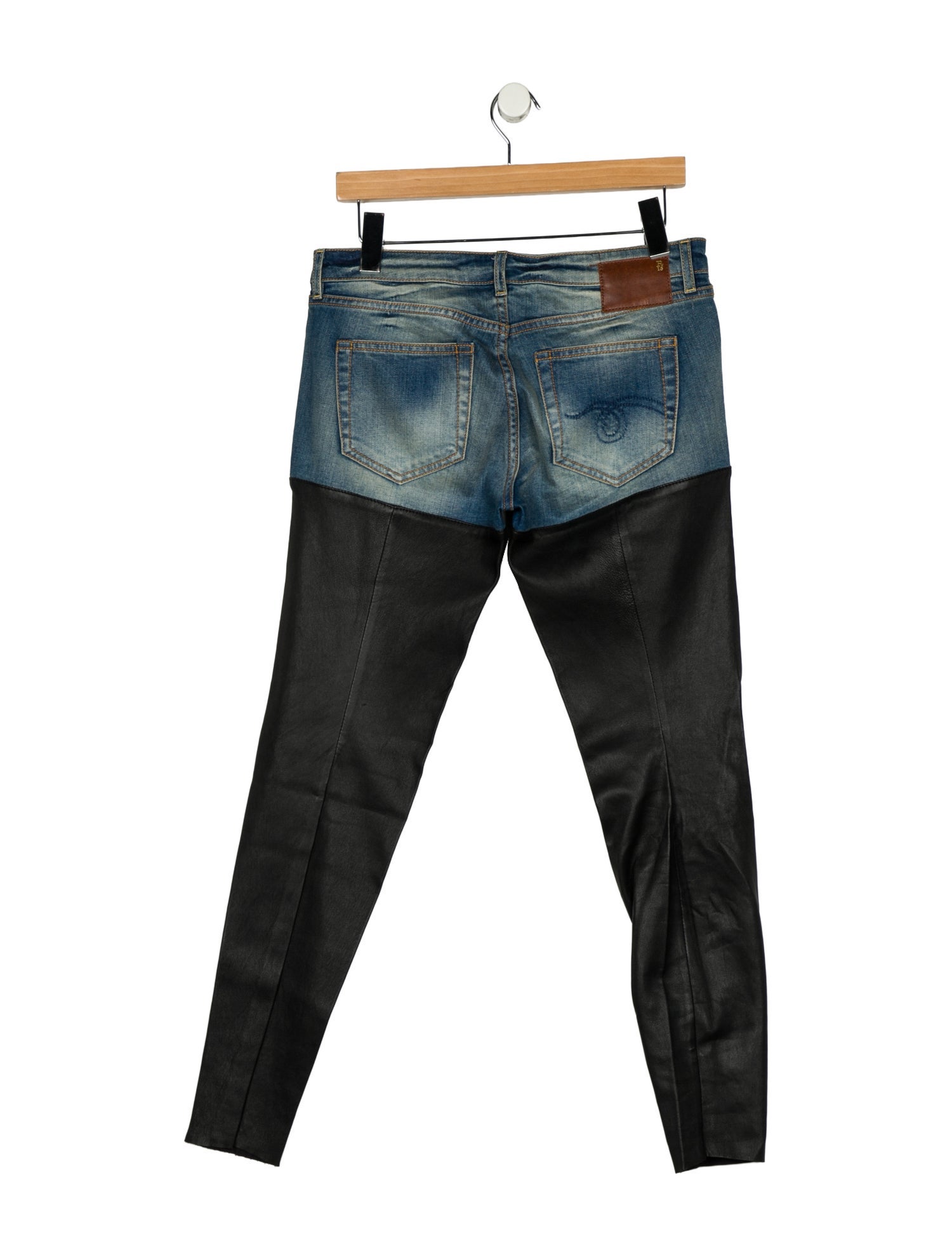 R13 High-Rise Skinny Leg Jeans