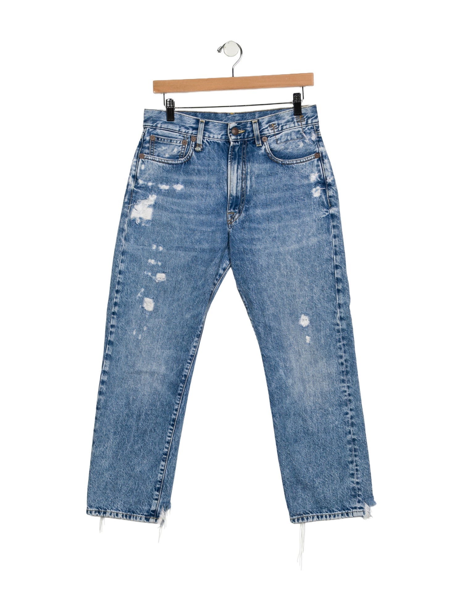 R13 2022 Straight Leg Jeans