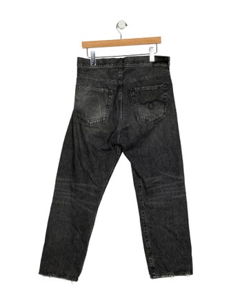 R13 High-Rise Straight Leg Jeans