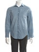 R13 Long Sleeve Denim Shirt