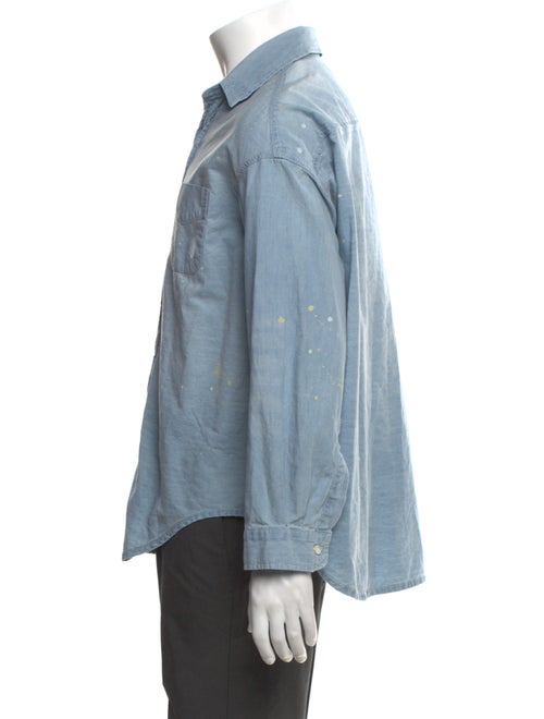 R13 Long Sleeve Denim Shirt