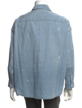 R13 Long Sleeve Denim Shirt