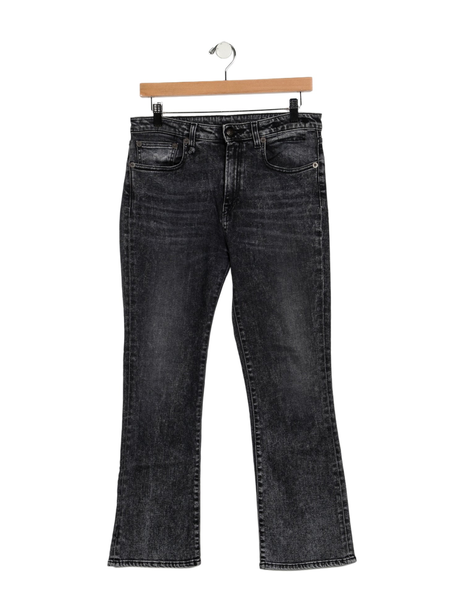 R13 Kick Fit Straight Leg Jeans