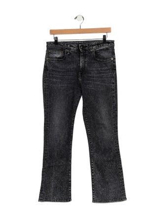 R13 Kick Fit Straight Leg Jeans