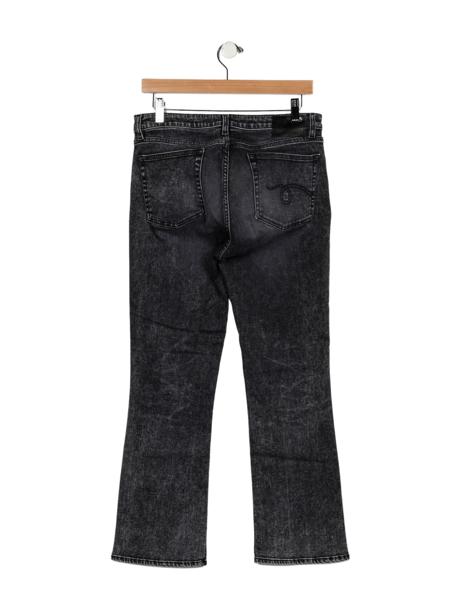 R13 Kick Fit Straight Leg Jeans