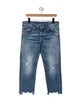 R13 Mid-Rise Straight Leg Jeans