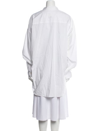 R13 Long Sleeve Button-Up Top