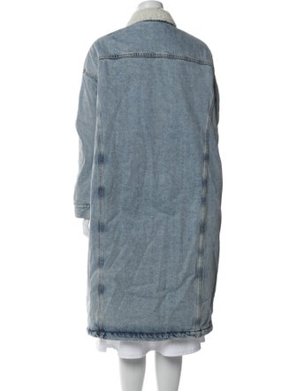 R13 Colorblock Pattern Trench Coat