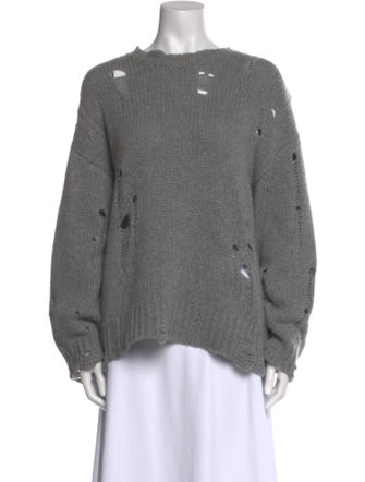 R13 Cashmere Crew Neck Sweater