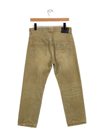 R13 High-Rise Straight Leg Jeans