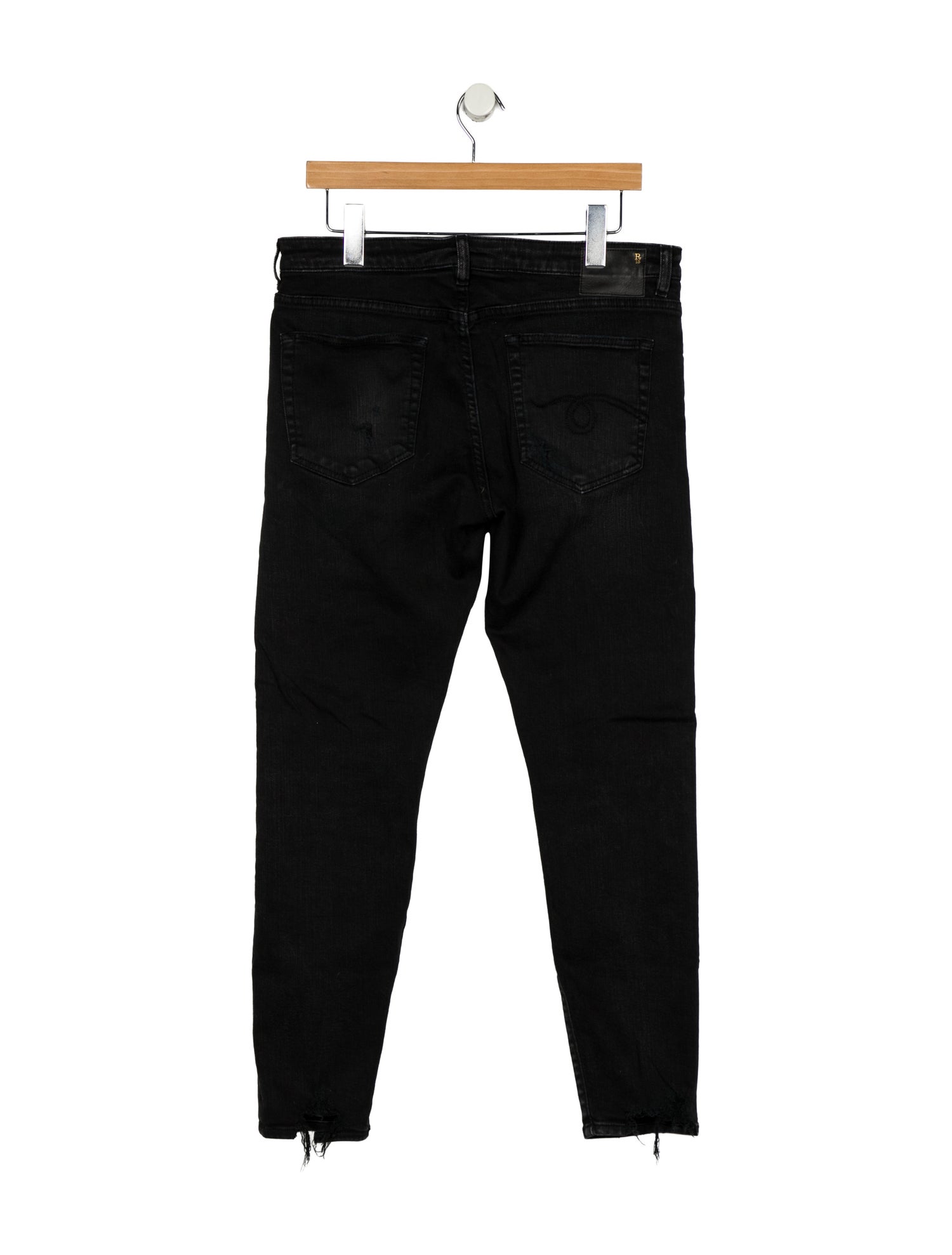 R13 Mid-Rise Skinny Leg Jeans