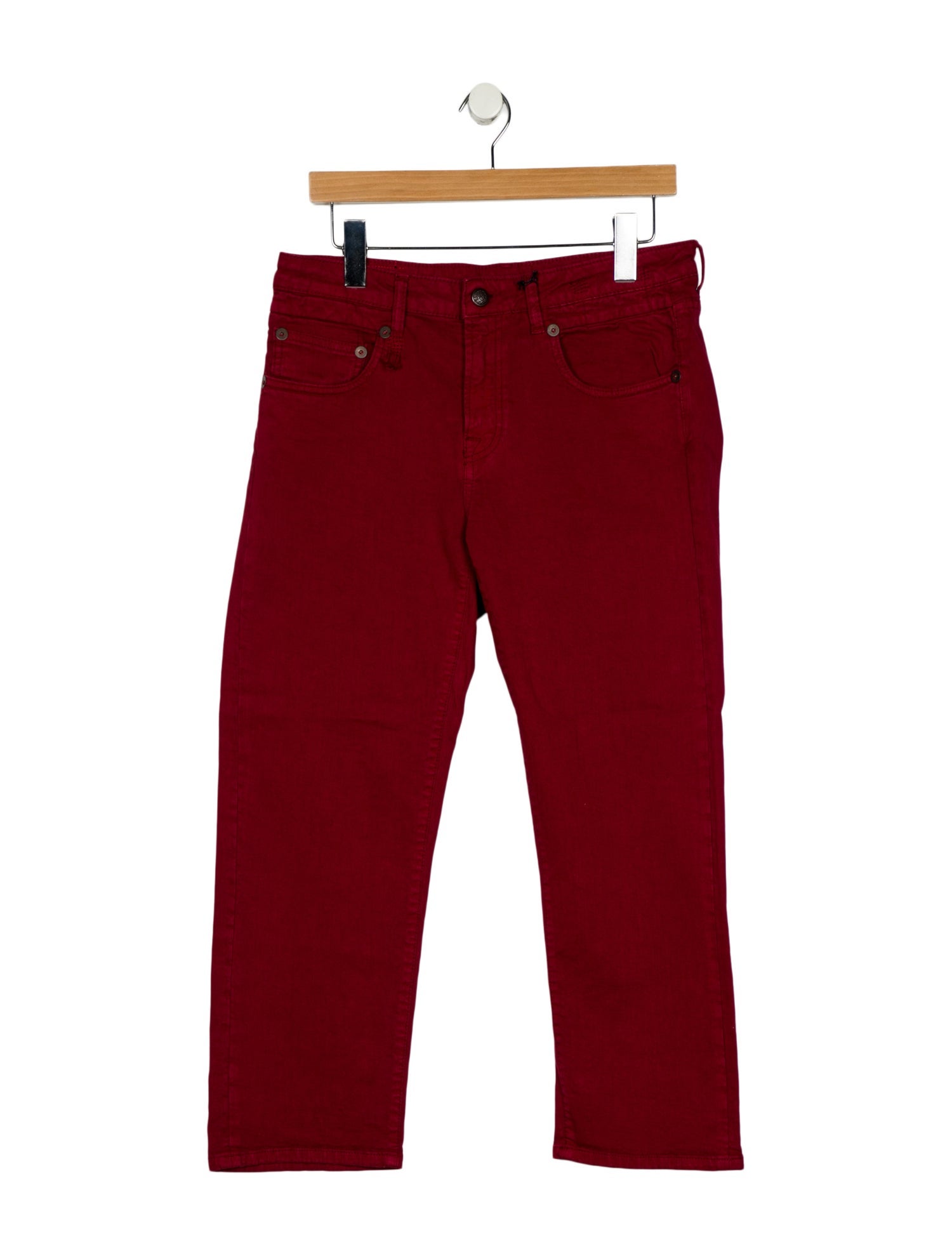 R13 Mid-Rise Straight Leg Jeans w/ Tags