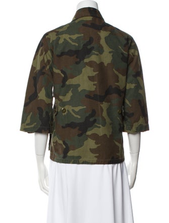 R13 Printed Utility Jacket