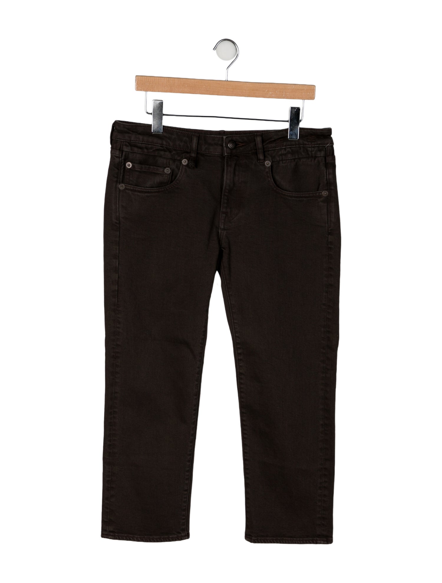 R13 Mid-Rise Straight Leg Jeans w/ Tags
