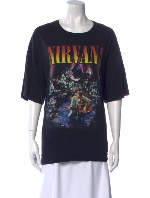 R13 Graphic Print Crew Neck T-Shirt