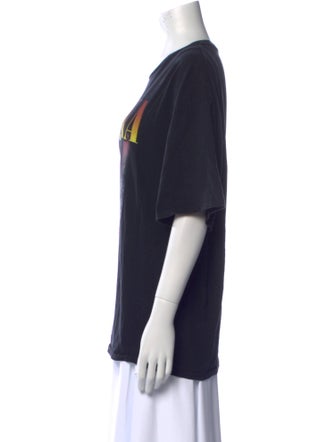 R13 Graphic Print Crew Neck T-Shirt