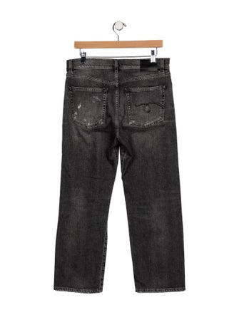 R13 High-Rise Wide Leg Jeans