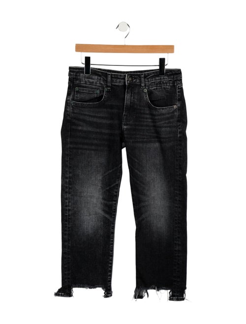 R13 Mid-Rise Straight Leg Jeans